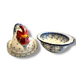 D43 Bunzlau Kip - Dekschaal 2415X Kip - dekschalen